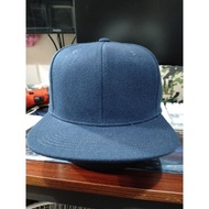 Mitchell and Ness Fitted Plain Navy Blue Cap