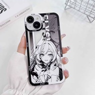 เคสมือถือสำหรับ Realme C53 C33 C30 C35 C31 C21Y C25Y C20 C11 C15เคสนิ่มใส่โทรศัพท์ C21 C2 3 5 6 7 5i 6i 7i 8i 9i C17 9 10 Pro บวก8 5G เกม Honkai Impact3 Elysia TPU กันกระแทกแบบใสร้อน