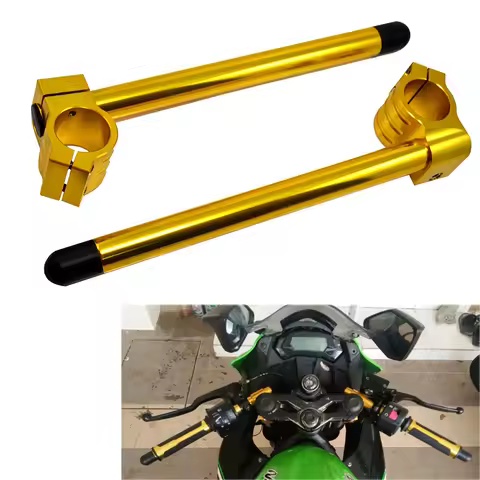 41MM Motorcycle Clip on Ons Handlebar Riser Fork Tube For YAMAHA R25 R3 FZR750 FZR1000 FZR 750 1000 
