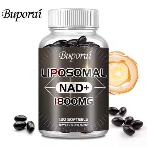 Liposomal NAD Supplement - Anti-aging, Replenish Energy and Focus, Support Cell Repair, Promote Meta