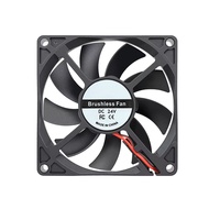 80MM Axial Case Motor Cooling Fan 80x80x15mm 8cm DC 5V 12V 24V 8015 USB 2PIN Fan Brushless Cooler PC