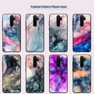 Full Cover Watercolor Painted Case for Redmi Note 9 Pro 9S 8 8T Soft