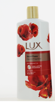 Secret Poppy with Bergamot Oil Body Wash 600ml ,Lux Secret Poppy 佛手柑油沐浴乳 600ml