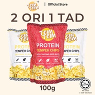 【BUNDLE PROMO】Sabah Tempeh Chips | Crunchy & Crispy | 2 Original +1 Tadong  | 100G