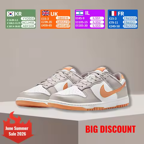 Nike Dunk Low Low-Profile Anti-Slip Wear-Resistant Skate Shoes Unisex Style HF5441110