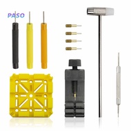 PASO_1 Set Watch Repair Tools Professional High Strength Portable Watch Link Band Chain Pin Remover Adjuster Tools for Watchmakers