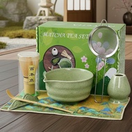 "Matcha Set" Matcha Set, Tea Utensils, 7 Pieces, Full Set, Matcha Bowl, Chasen, Tea Scoop, Tea Whisk