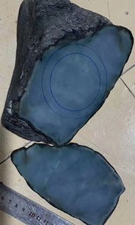 4kg南齐高种水翡翠明料Myanmar natural jade🎥video链接👇