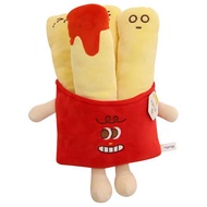Honey Jar Burger Fries Plush Toy Foodie Retail Pillow Doll Children's Gift Girl Claw Machine Plushie