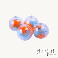 < NOEL > 10cm Transparent Badminton 4 In A Set