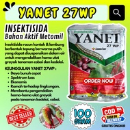 Insektisida Ulat Grayak 100 gram Insektisida Yanet Bahan Aktif Metomil