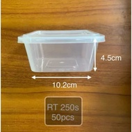 MICROWAVE FOOD SQUARE CONTAINER FELTON 250 ML/350ML