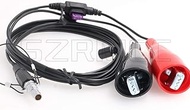SZRMCC Trimble GPS RTK GNSS Receiver 5700 5800 R6 R7 R8 R10 46125-20 Replacement Power Cable Alligat