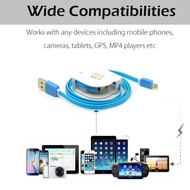 2m 3m Micro USB Retractable Cable for Samsung Galaxy A3 A5 A6 2016 J3 J5 J7 2017 huawei Y6 Y9 Nova 3