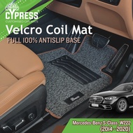 Cypress Car Mats Mercedes Benz S Class (2014 - 2020) 6th Gen, W222 | Anti slip | Velcro Base