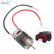 DORAESE RC Brushed Motor, High Torsion 390 28T Brushed RC Motor, Durable Low Noise Stainless Steel H