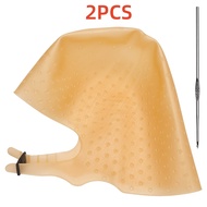 2pcs/4pcs Professional & Reusable Salon Hair Coloring With Hook & Needle - Silicone Dyeing Suitable