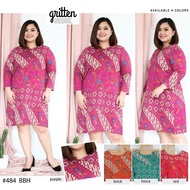 Gritten (75rbx4pc) Invitation Dress Batik Fashion Bigsize Women's Clothing Wholesale 484 BBH