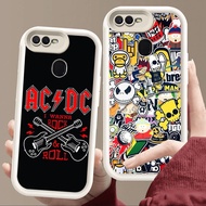 Case for OPPO A12 A5S A1K F5 A12E A7 F9 F7 A3S A5 A12s Pro Soft White E77 Fashion Rock Band