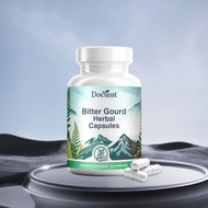 DOCTEAT Bitter Gourd Extract Capsules (Inlet) Support Balanced Daily Diet Structure Supplement Capsu