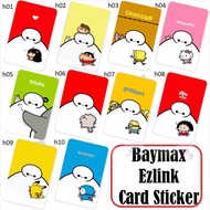 Baymax & Friends Ezlink Card Sticker
