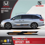 👍👍 HONDA ODYSSEY CAR BODY STICKER SET ODYSSEY - B05
