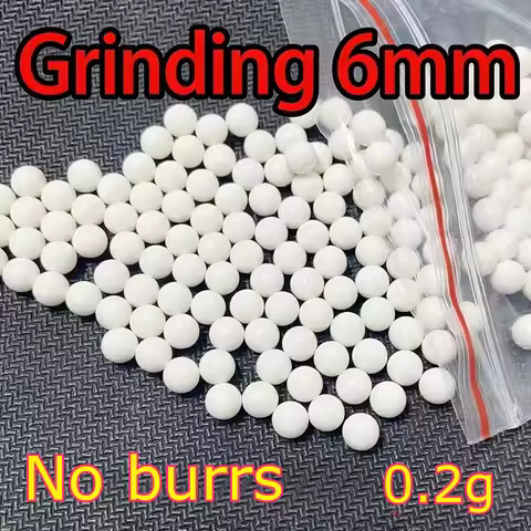 White 1000/10000 Rounds Airsoft BBs Bullets 0.12g Hunting Shooting 6mm BB Strikeball Rifle Gun Plast