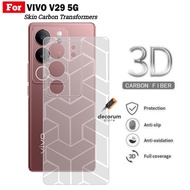 GARSKIN VIVO V29 5G Carbon Skin Transformers Motif Back Mobile Phone