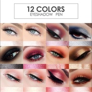 FOCALLURE Matte Shimmer Eyeshadow Pencil 24 Colours Beauty Shimmer Novo Liquid Eyeshadow Stick