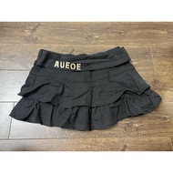 2hand. black skirt pants L. q11