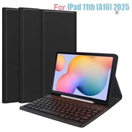 Keyboard Case for iPad (A16) 11th/10th Generation,Detachable Wireless Keyboard,Stand Folio Keyboard 