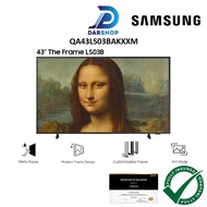 Samsung Frame TV 43 Inch The Frame 43" QLED 4K Smart Lifestyle Gaming LED TV Matte Display 60Hz QA43