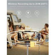 [🎙️🎼🎶🕹️🎛️] 迷你無線領夾式麥克風 USB Type-C 或 iphone Lightning 便攜式無線 MIC，用於手機直播視頻記錄 gspckp Mini Wireless Lavali