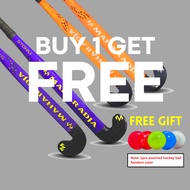 BUY ONE STICK GET FREE BALL!!! Maharadja Storm Wooden Hockey Stick (36.5′′) NEW 2024 kayu hoki sekolah menengah