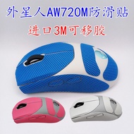 Alien AW720M Mouse Anti-Slip Sticker Lizard Skin Sweat-Absorbent Sticker Button Side Skirt Sweat-A