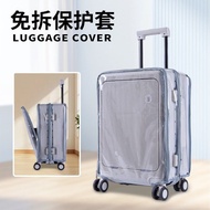 Front Opening Lid Luggage Protective Cover No Disassembly 67/80cm Suitcase Front Opening Trolley Cas