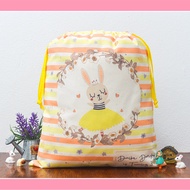 Full Print 1 side Goodie Bag Pouch Drawstring Belacu custom Birthday Bag size 25x30