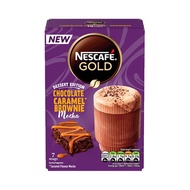 Nescafe Gold Chocolate Caramel Brownie Mocha 7 Sachet