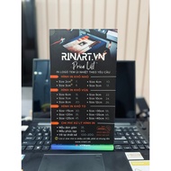 [PRINT] Formex Tabletop Thick Hard Menu (Format) ON REQUEST Size: A5, A4, A3