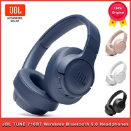 For JBL TUNE 710BT Wireless Bluetooth 5.0 Headphones T710BT Pure Bass Earphone Noise Reduction Gaming Sports Headset Handsfree Mic