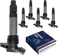 MOSTPLUS Set of 6 Ignition Coil Pack Compatible with Volvo XC60 XC70 XC90 V70 S80 S60/Land Rover LR2