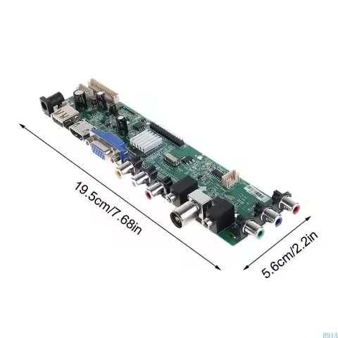 R91A 1Set DS.D3663LUA.A81 DVB-T2/for T/C Digital 15-32 Inch Universal Lcd Controller Driver Board Mo