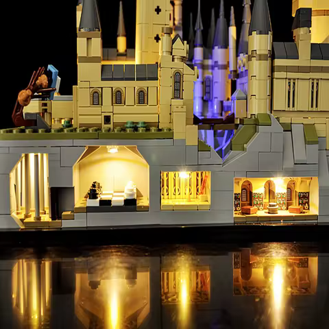 LED Lights Kit for Lego 76419 MOC Building Blocks,DIY Lights For Lego Hogwarts Castle and Grounds, M