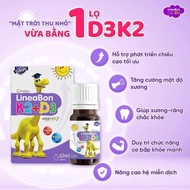 LINEABON D3K2 MK7 vitamins supplement D3k2 to help babies sleep well, increase resistance and reduce