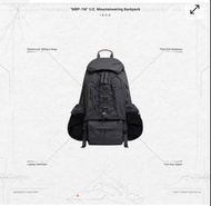 GOOPiMADE SHIPPING  “MBP-1M” U.E. Mountaineering Backpack - Iron