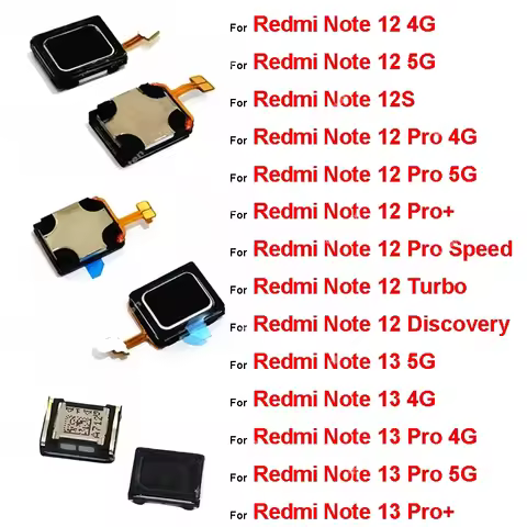 Earpiece Speaker For Xiaomi Redmi Note 12 12R 12s Speed Turbo Discovery 13 13R Pro Pro+ Plus 4G 5G E