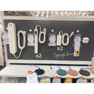 Tzjsaglot IKEA (Daigou) KOPPLA Three-Way Socket/Six-Way Socket/KOPPLA Six-Way Socket With 2 usb Sock