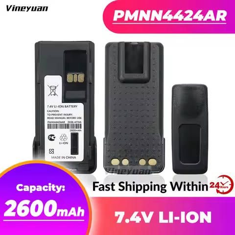 7.4V 2600mAh PMNN4424AR Li-ion Battery for Motorola APX 4000 APX 3000 APX 1000 APX 2000 Two Way Radi