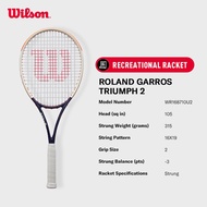 Wilson ROLAND GARROS TRIUMPH Vợt Tennis Đã Căng Dây WR168710U2