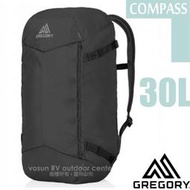 RV城市【美國 GREGORY】《送防雨套》Compass 30L 全開減震透氣15吋筆電背包.登山健行背包 68396